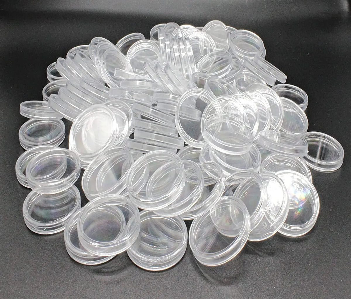 CoinCradle 100-Piece Coin Capsule Storage Set